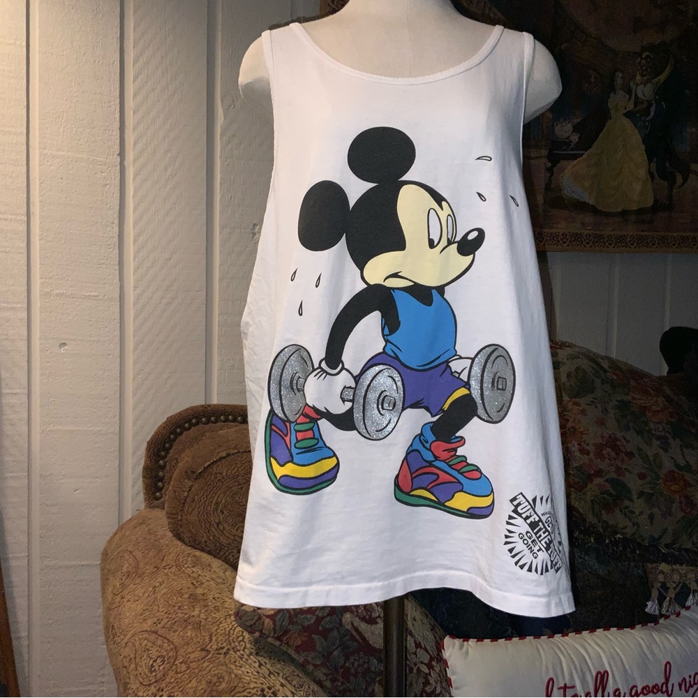 Mickey unlimited Vintage Y2K Tank Top OSFA XL-2XL